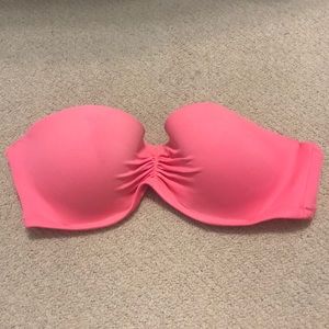 Removable strap bikini top